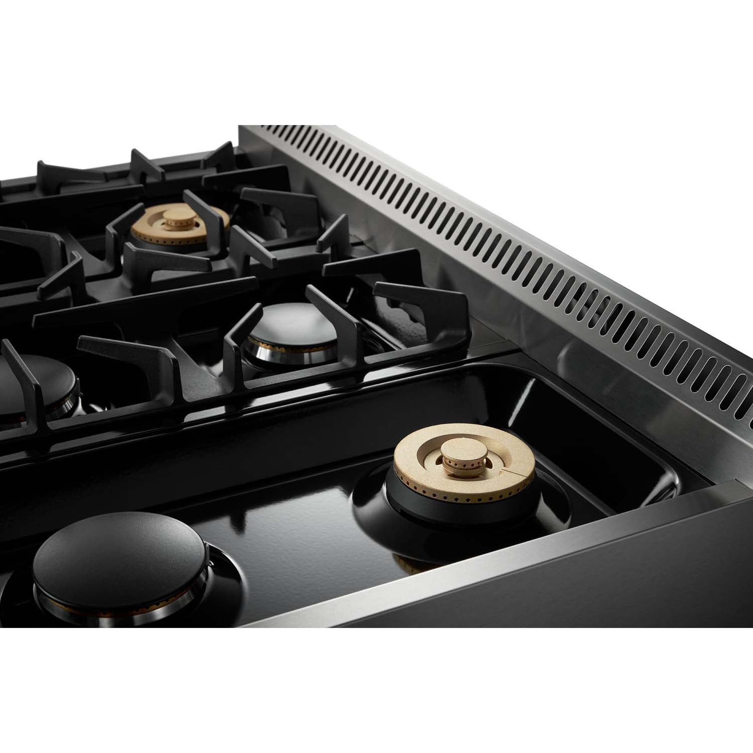 HRD3606U-R (Renewed) Thor Kitchen 36" Professional Dual Fuel Gas Range in Stainless Steel