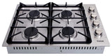 TGC3001-R (Renewed) Thor Kitchen 30 Inch Professional Drop-In Gas Cooktop with Four Burners