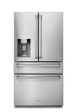 TRF3601FD-R (Renewed) Thor Kitchen 36 Inch Professional French Door Refrigerator with Ice and Water Dispenser