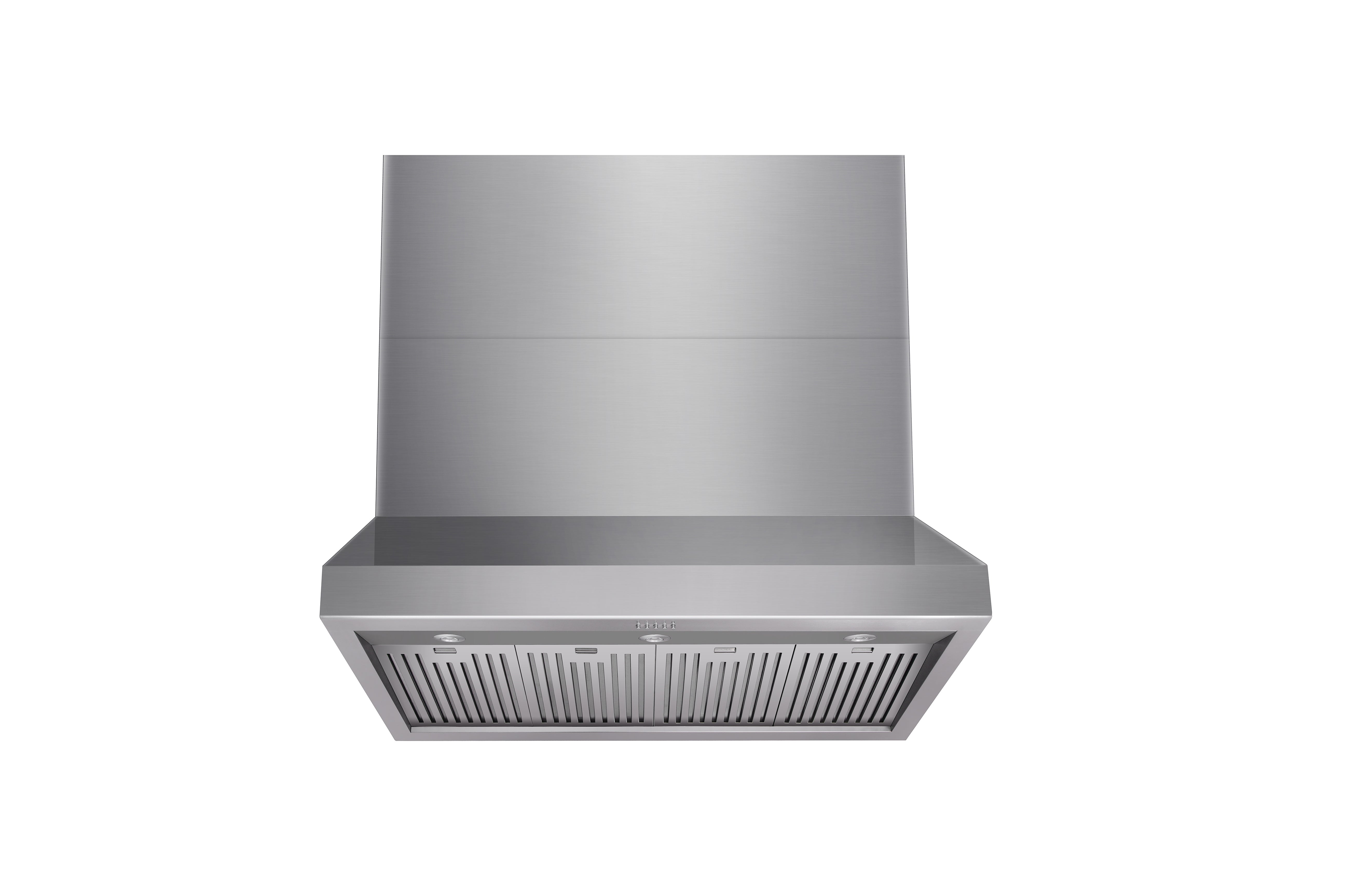 TRH4805-R (Renewed) Thor Kitchen 48 Inch Professional Range Hood, 16.5 Inches Tall in Stainless Steel